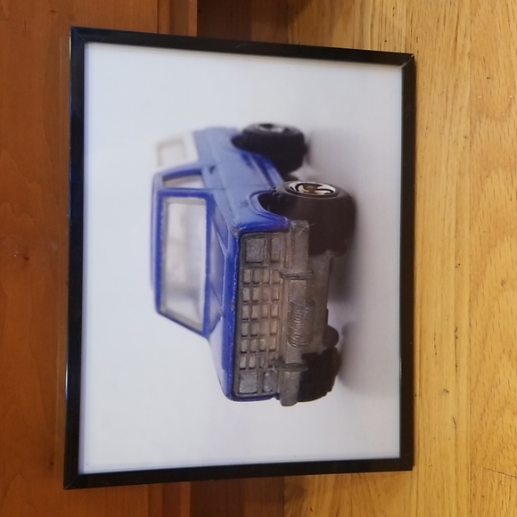 Set of 3 Framed Matchbox Car Prints/ Decor - Picture 2 of 11